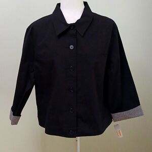 Vintage Talbots Button Front Shacket